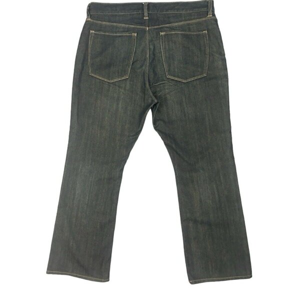 Gap Premium Boot Fit Straight Blue Denim Jeans Men's Size Dark Wash 34W x 30L - Picture 4 of 12